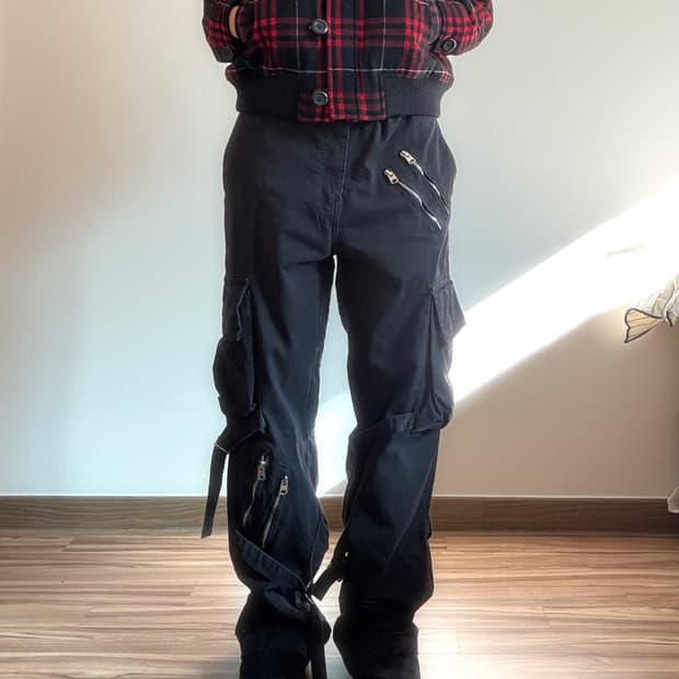 락시크 본디지 카고 팬츠