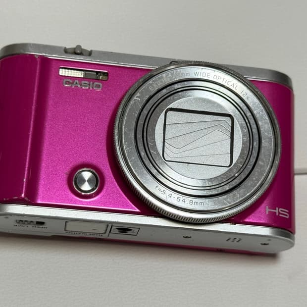 카시오 엑슬림 Casio Exilim EX-ZR3200 핑크 디카 카메라