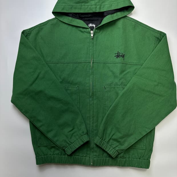 STUSSY Canvas Work Jacket 스투시 자켓