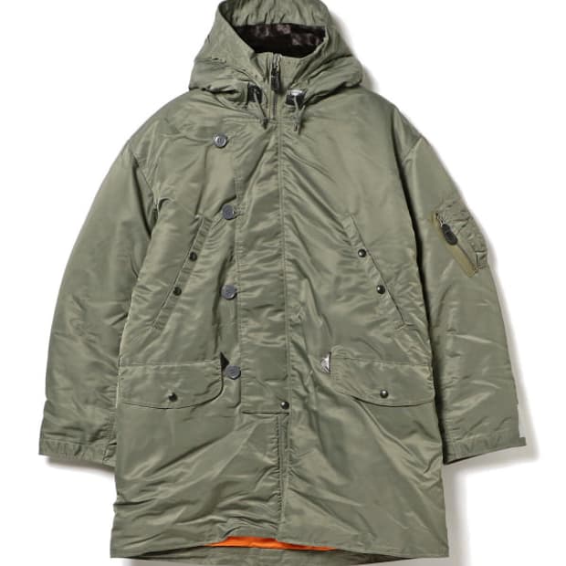 (L)버즈릭슨x빔즈x바이닐아카이브 N3B 자켓 파카