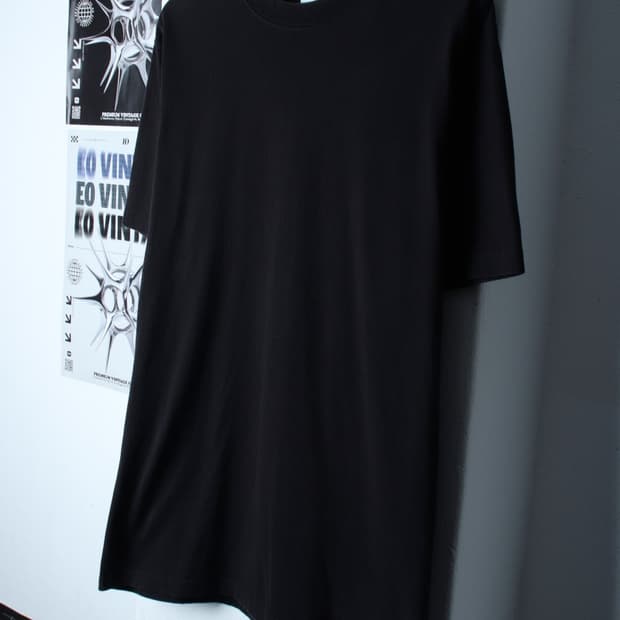 (L-XL) 샤카웨어 반팔 티셔츠 USA 무지 블랙-H31131