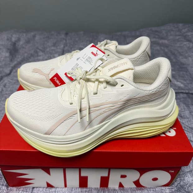 [265] 푸마 매그맥스 나이트로 웜 화이트 골드 문