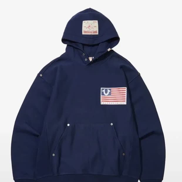 트루릴리젼 후드 OLD GLORY HOODIE_NAVY