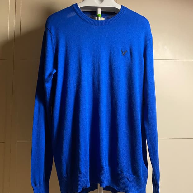 아메리칸 이글 파란색 니트 L