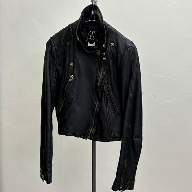 빈티지 가죽 자켓 