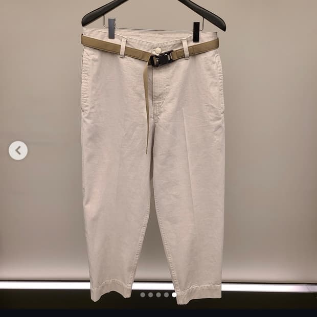 솔리드옴므 데님 팬츠 라이트그레이 46사이즈 (30사이즈)