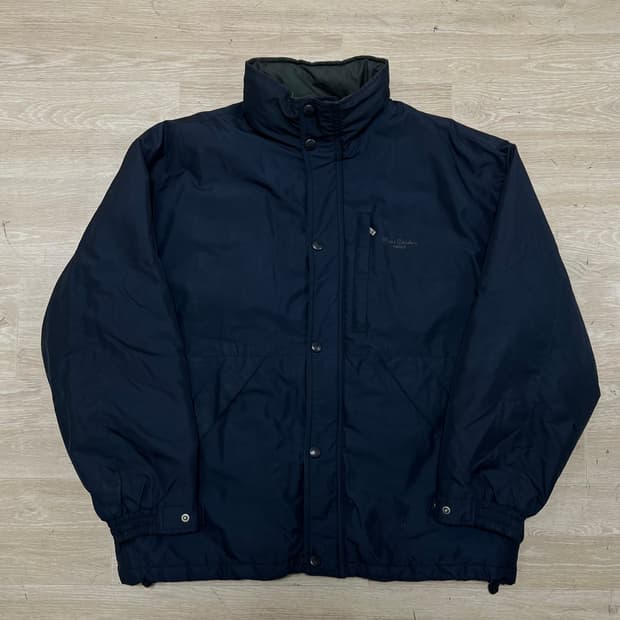 피에르 가르뎅 겨울용 하이넥 바람막이 점퍼 [네이비] M/95