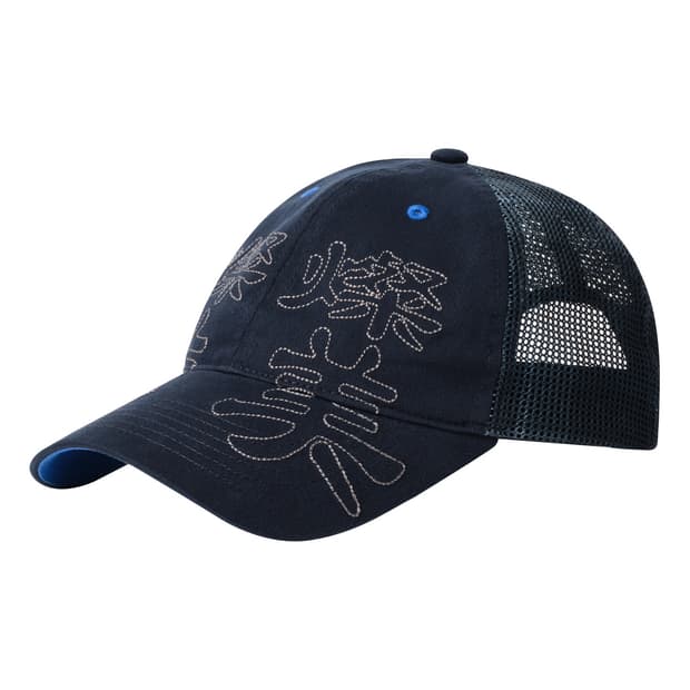 산산기어 b.E TRUCKER CAP [NAVY]