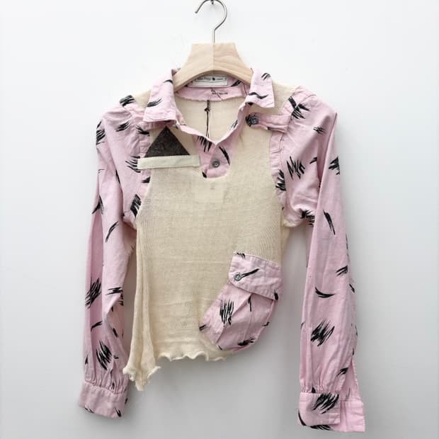 ELLEN POPPY HILL RECONSTRUCTED SHIRT