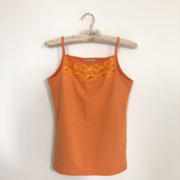 오렌지 레이스 슬리브리스