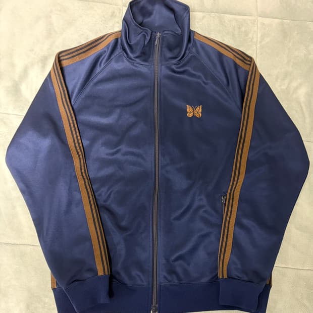 니들스 x Journal Standard 트랙자켓 네이비