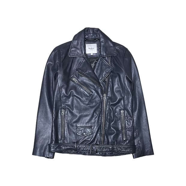 PEPE JEANS 페페진스 램스킨 라이더 자켓