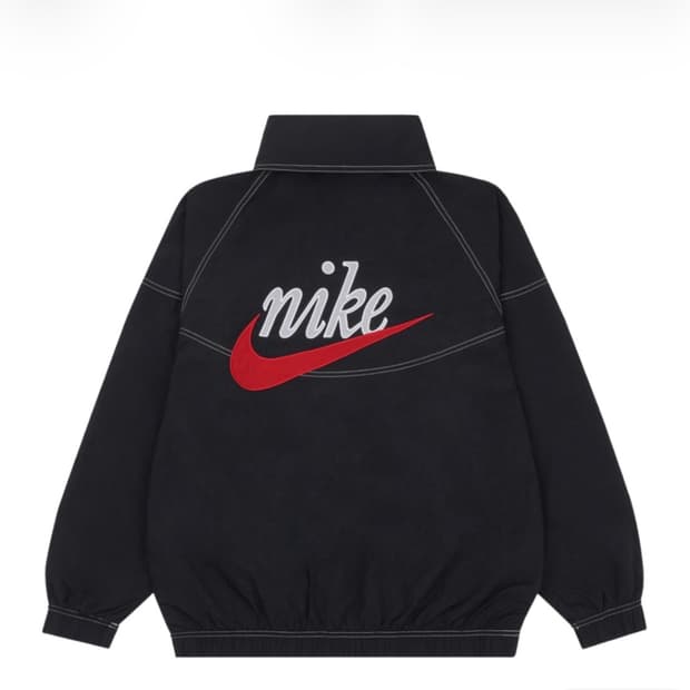 나이키 nsw 바람막이 아노락 블랙 아시아 2XL