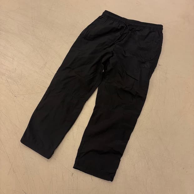 아디다스 스몰로고 블랙 트랙팬츠