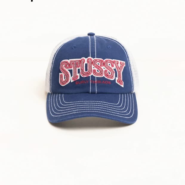 스투시 볼캡 BURLY THREADS TRUCKER (택포)