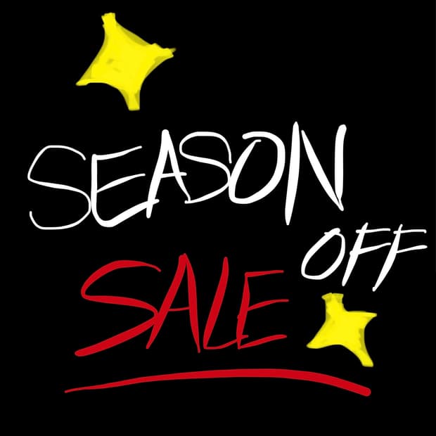 Season off sale!!