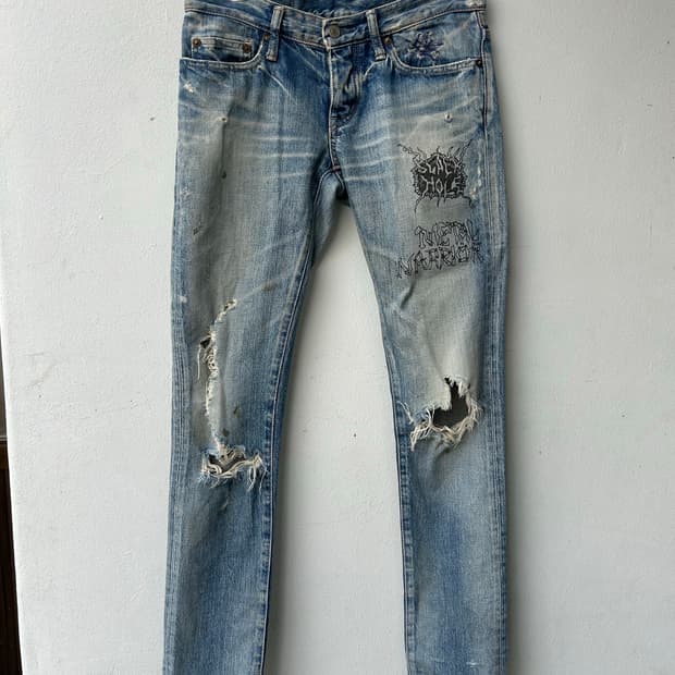 Hysteric Glamour Metal Warrior jean