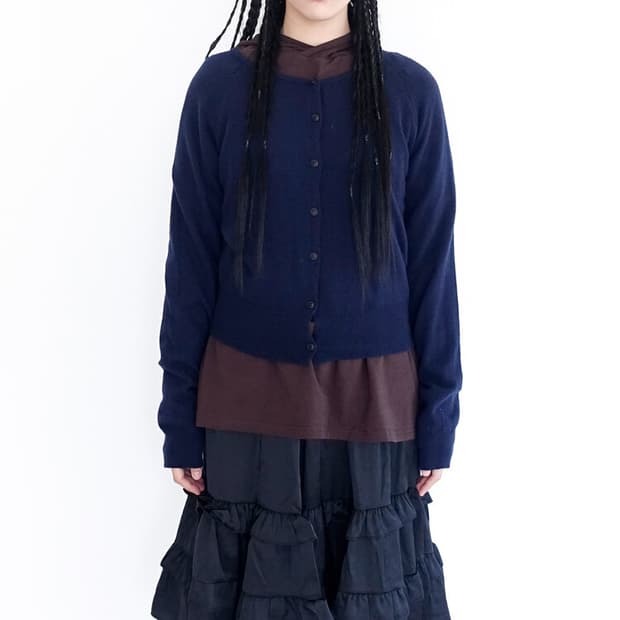 샵페어리 cashmere button cardigan