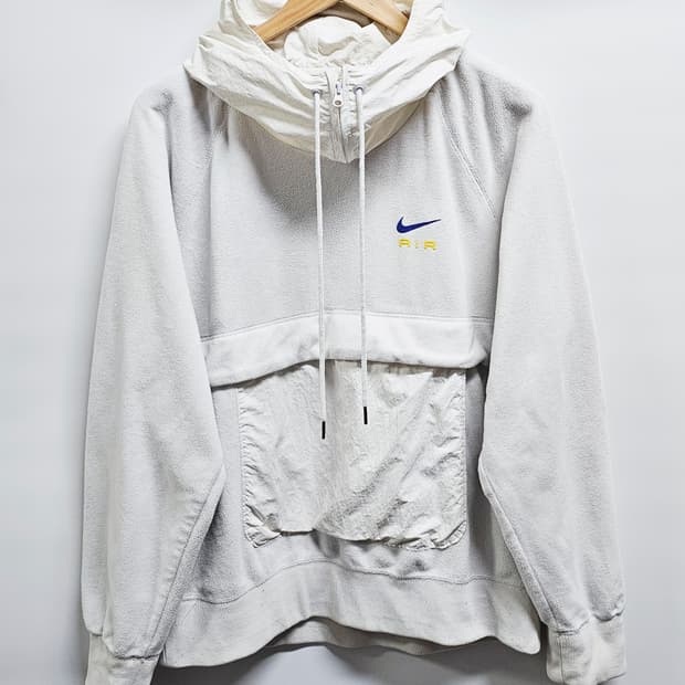 나이키 AIR 후리스 아노락 후드티 M