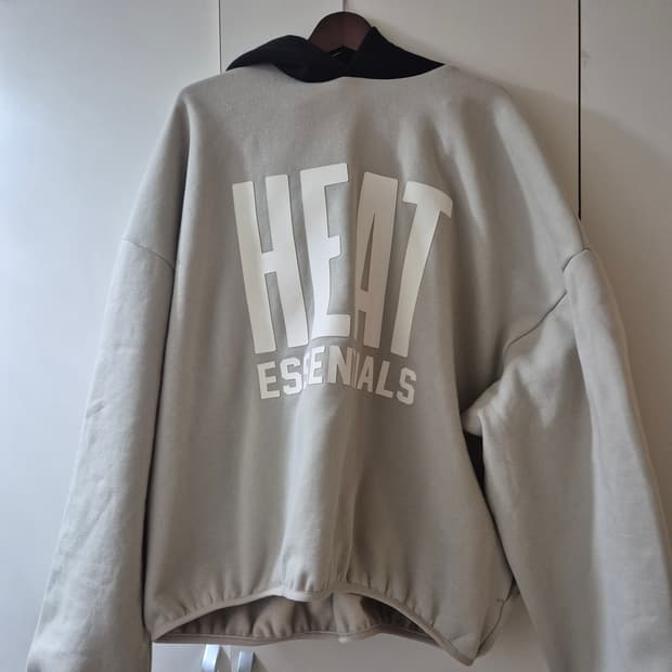 피어오브갓 에센셜 X NBA heat 후드 XL