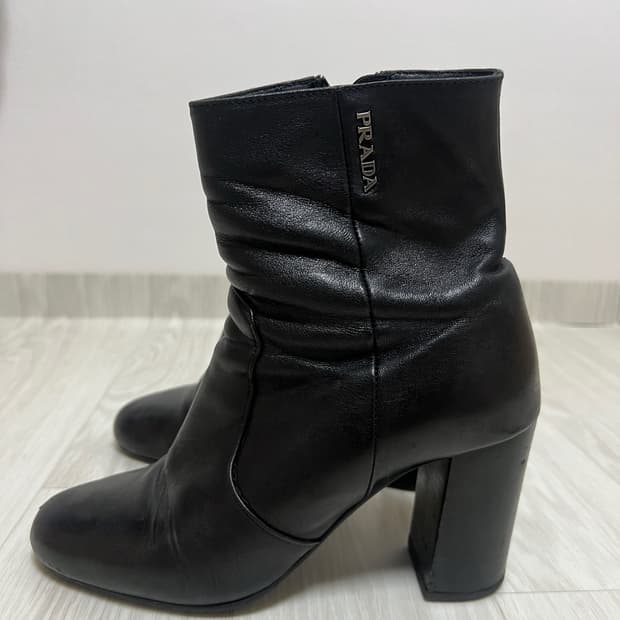 prada 사이드로고부츠