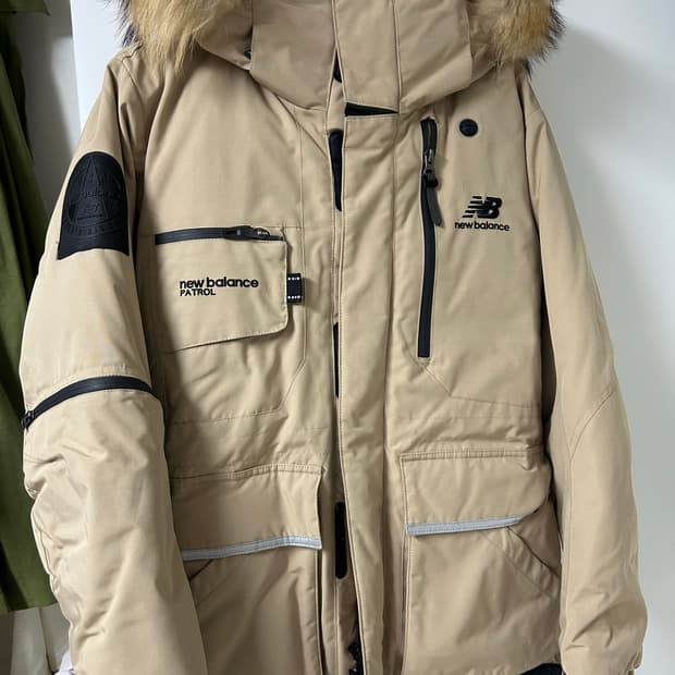 뉴발란스 Patrol 다운 패딩 S 90