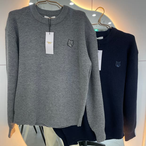 [새상품] [인기최고] 메종키츠네 니트 남여공용