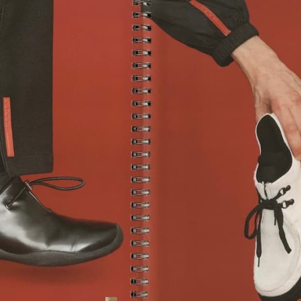 프라다 스포츠 1998fw 토글 로퍼