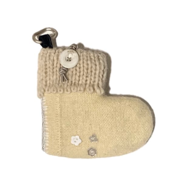 [빈티지] 핸드메이드 양면 파우치 키링