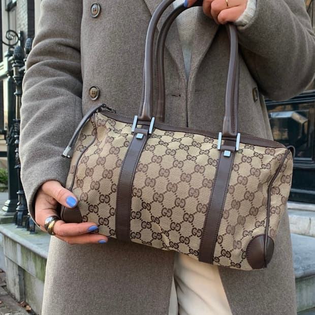 GUCCI 클래식 미니 보스턴백