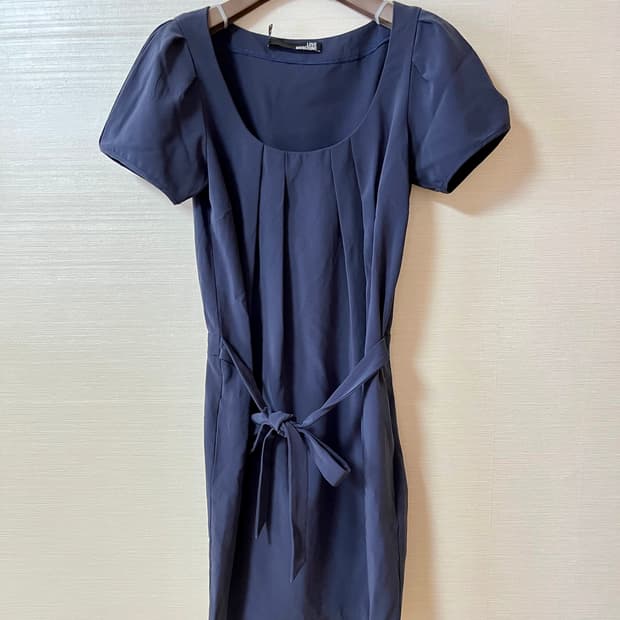 MOSCHINO 모스키노 네이비 원피스 MADE IN ITALY