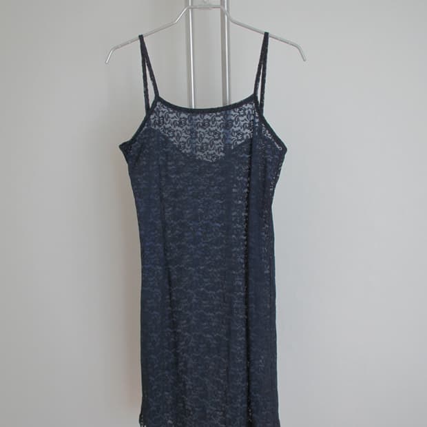 Nicole lace slip dress