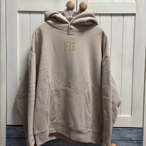 피어오브 갓 스냅 후드 베이지 s 사이즈