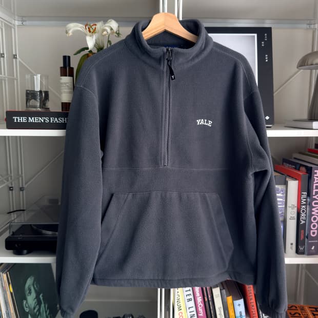 Yale Fleece Half Zip Up S 사이즈