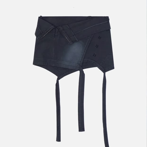 [S 구해요] 에이시넥틱스 폴디드 미니스커트