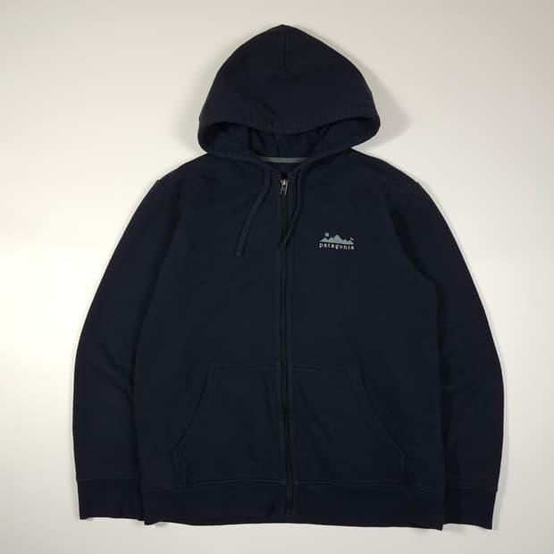파타고니아 네이비 후드집업 