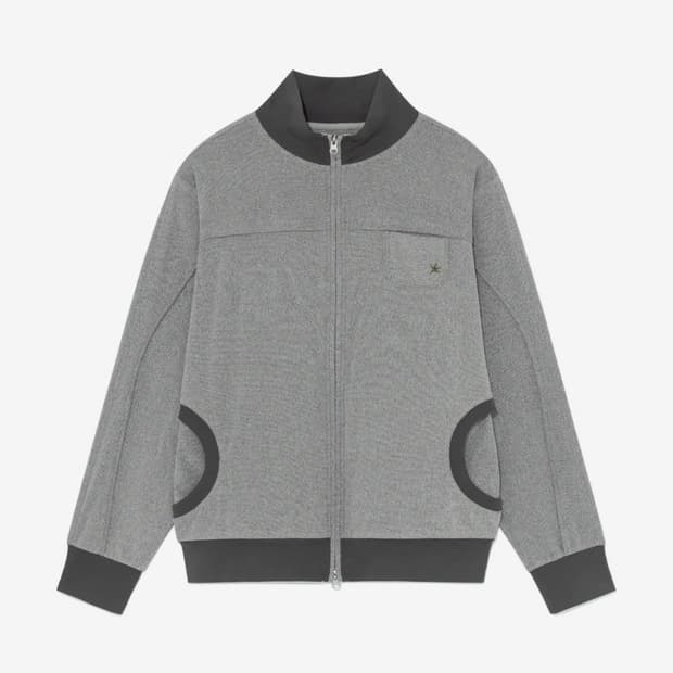 더콜디스트모먼트 TCM cozy line jersey zip-up그레이