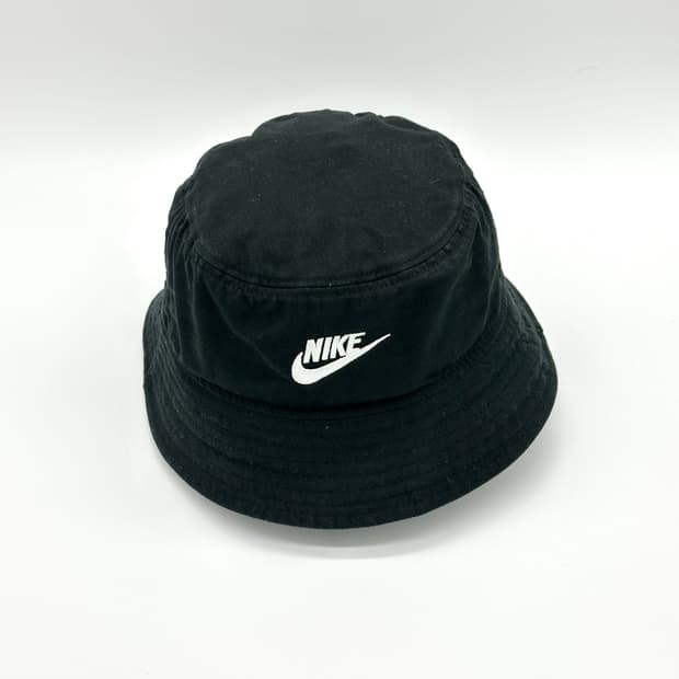 [M] 나이키 로고 블랙 버킷햇 모자
