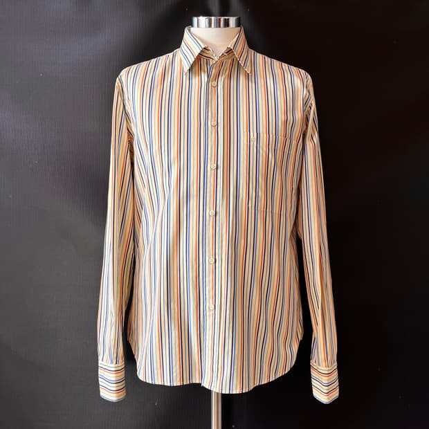 M) Aigner Made in Italy 스트라이프 셔츠