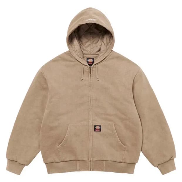 디키즈X슈프림 후드집업