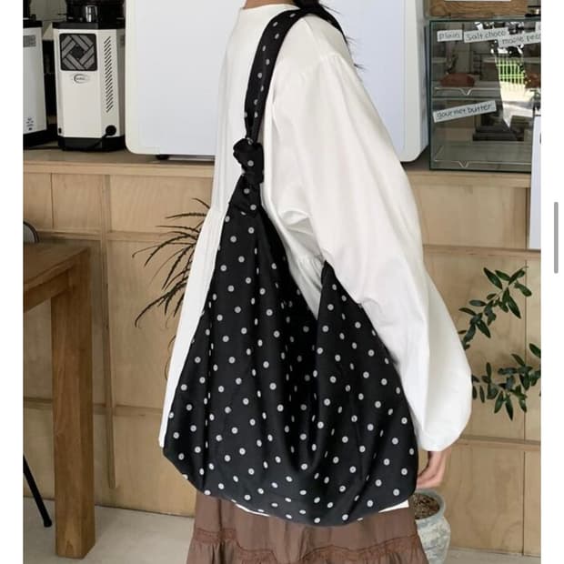 러브앤드팝 땡땡이 가방 숄더백