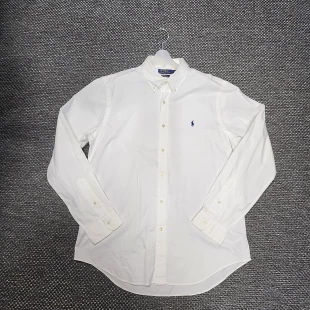 폴로 랄프로렌 화이트 옥스포드 셔츠 L사이즈 