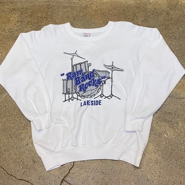 미국 빈티지 RAM BAND 맨투맨