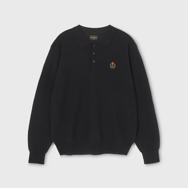 헤리티지 플로스 크레스트 울 폴로 셔츠 M 사이즈