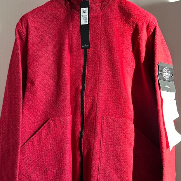 스톤아일랜드 니들 리플렉티브 자켓 XL(105-110) 새상품