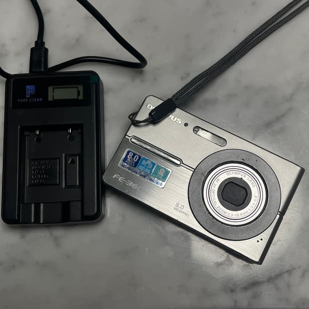 풀구성) 올림푸스 fe-360 디카 디지털카메라