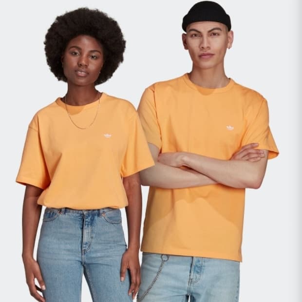 아디다스 마크곤잘레스 자수로고 셔츠