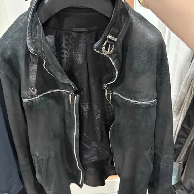 [급처]14th addiction cross zip jacket
