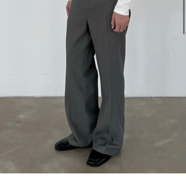 준느 P19 버진울 그레이 M사이즈 새상품 판매