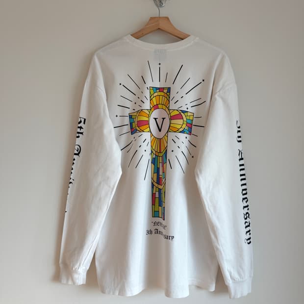 Pre owned 프린팅 롱슬리브(뒷면 메인)